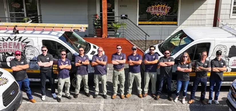 Jeremy Electrical team