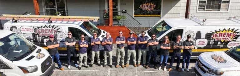 Jeremy Electrical team