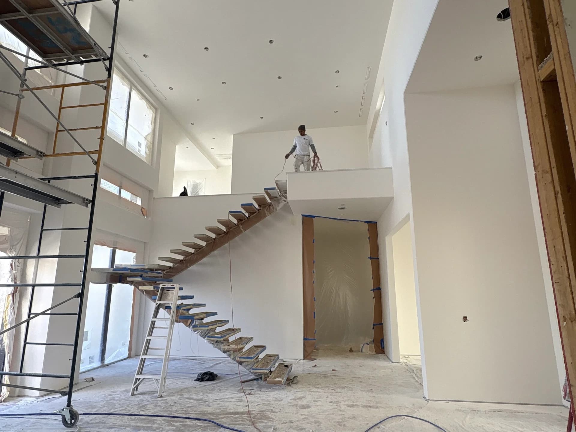 Quality drywall craftsmanship showcasing smooth wall finish
