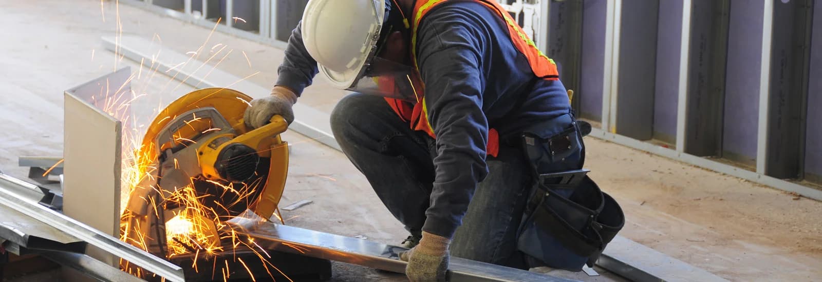 Intermountain Wall Systems employee at work