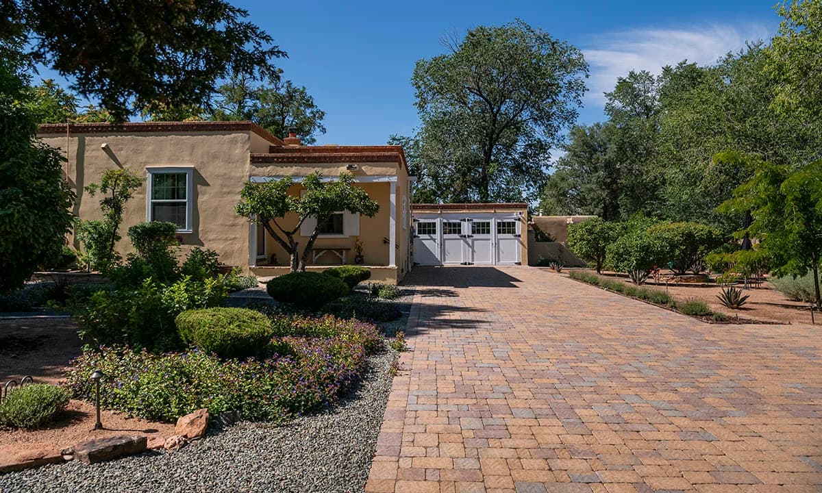 Old Santa Fe Trail Heated Driveway Santa Fe Driveway Catalina Toscana Pavers Pavers