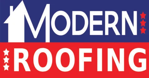 Modern Roofing Logo.