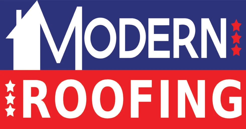 Modern Roofing Logo.