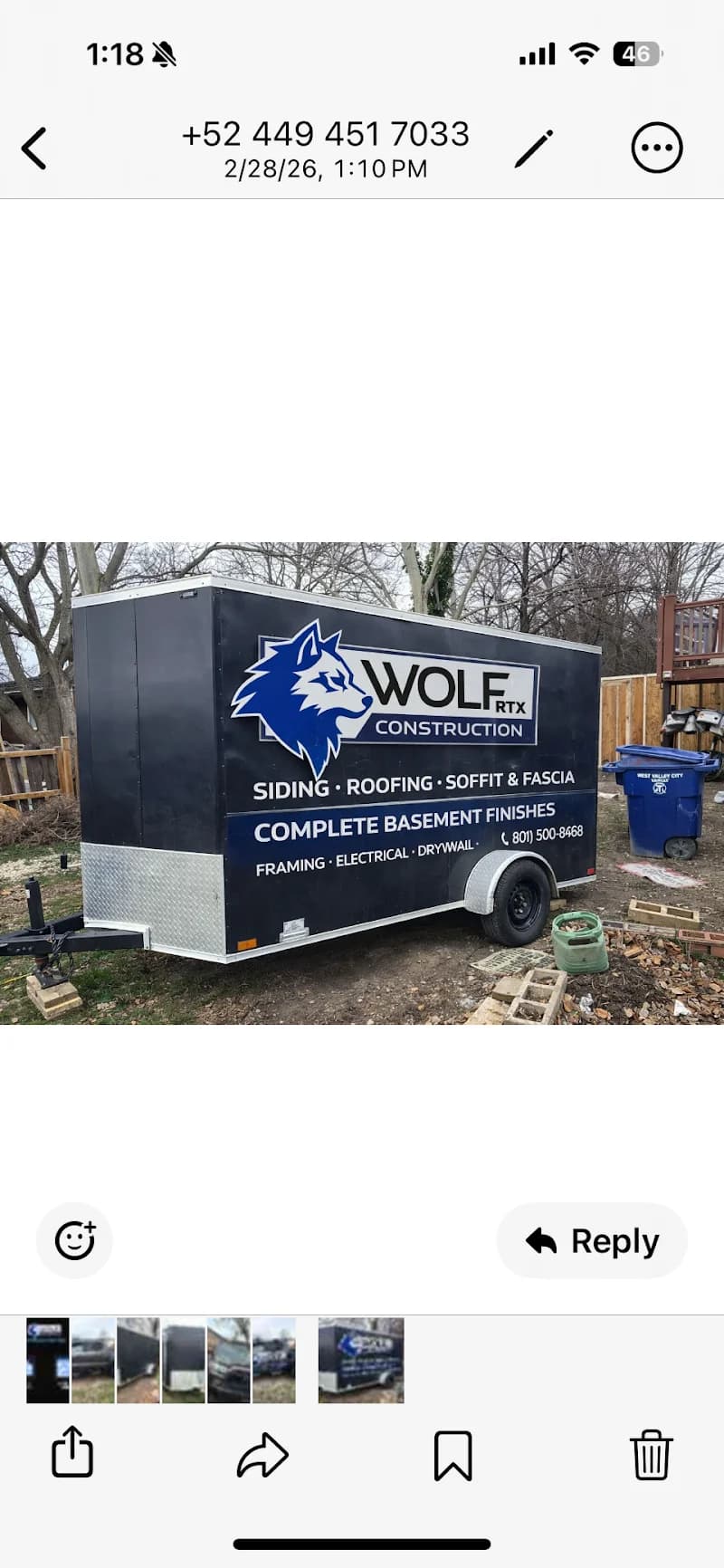 Wolves Construction portfolio photo