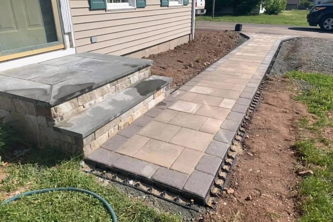 Coastal Creations, LLC. | Stamped Concrete Patios & Walkways, Retaining Walls, Excavation in Southington, CT | Concrete Masonry Contractor Near Me portfolio photo