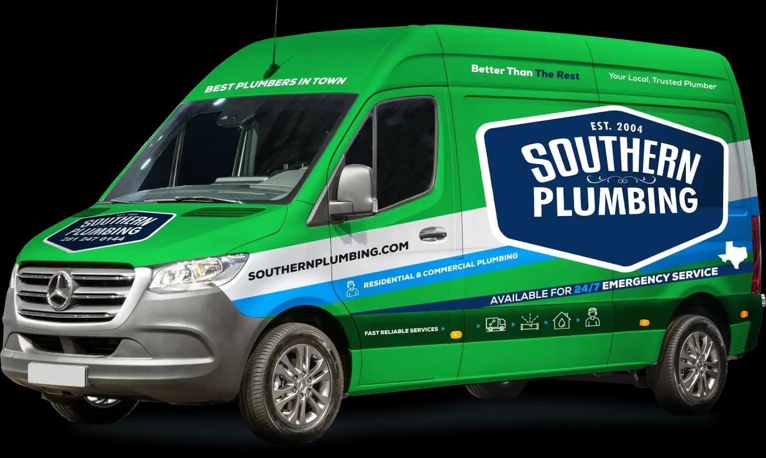 Southern Plumbing Van