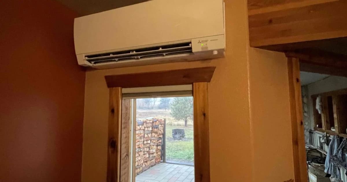 Mitsubishi Hyper Heat Mini Split Installation McCall Idaho