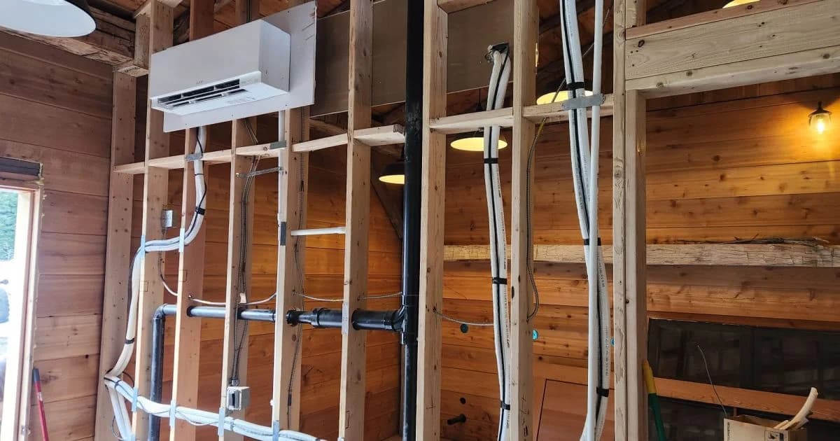 Beautiful Barn Conversion Made Comfortable With Ductless Mini Split Heat Pumps Donnelly Idaho