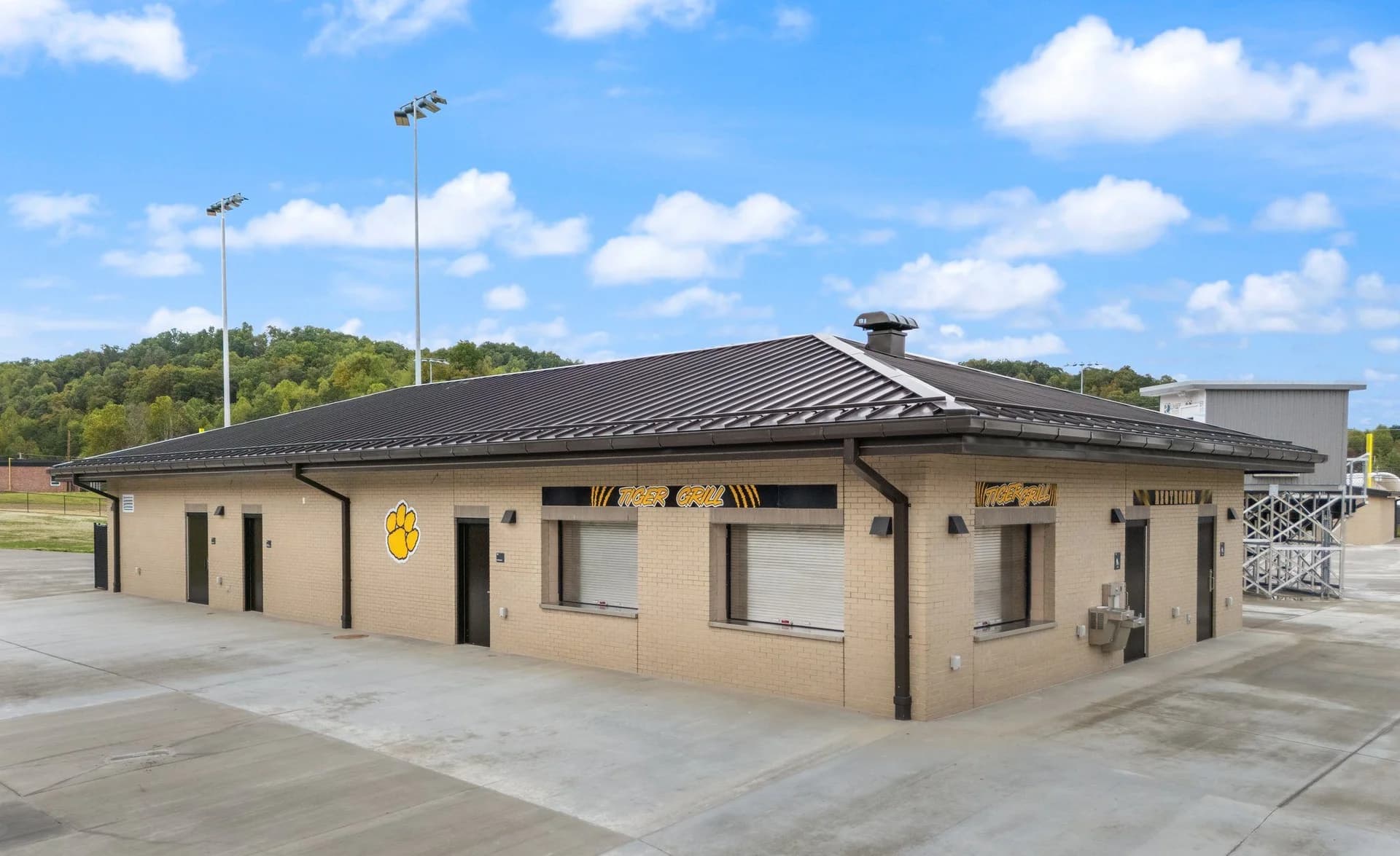Clay County High School Football Locker Room