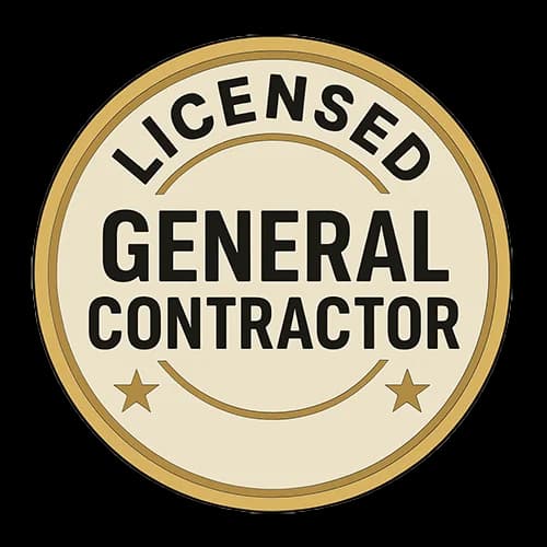 Licensed General Contractor.