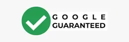 Google Guaranteed badge emphasizing trust and reliability for Alan Construction's roofing and exterior services in Pittsburgh.
