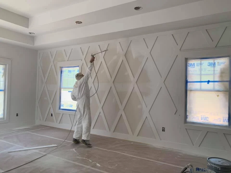 Our air-assisted painting equipment gets the job done fast, with a professional/clean finish.