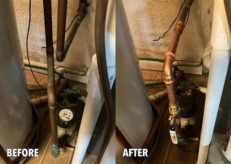 Tom's Plumbing portfolio photo