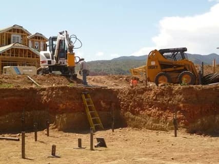 Installing Helical Piers in Colorado