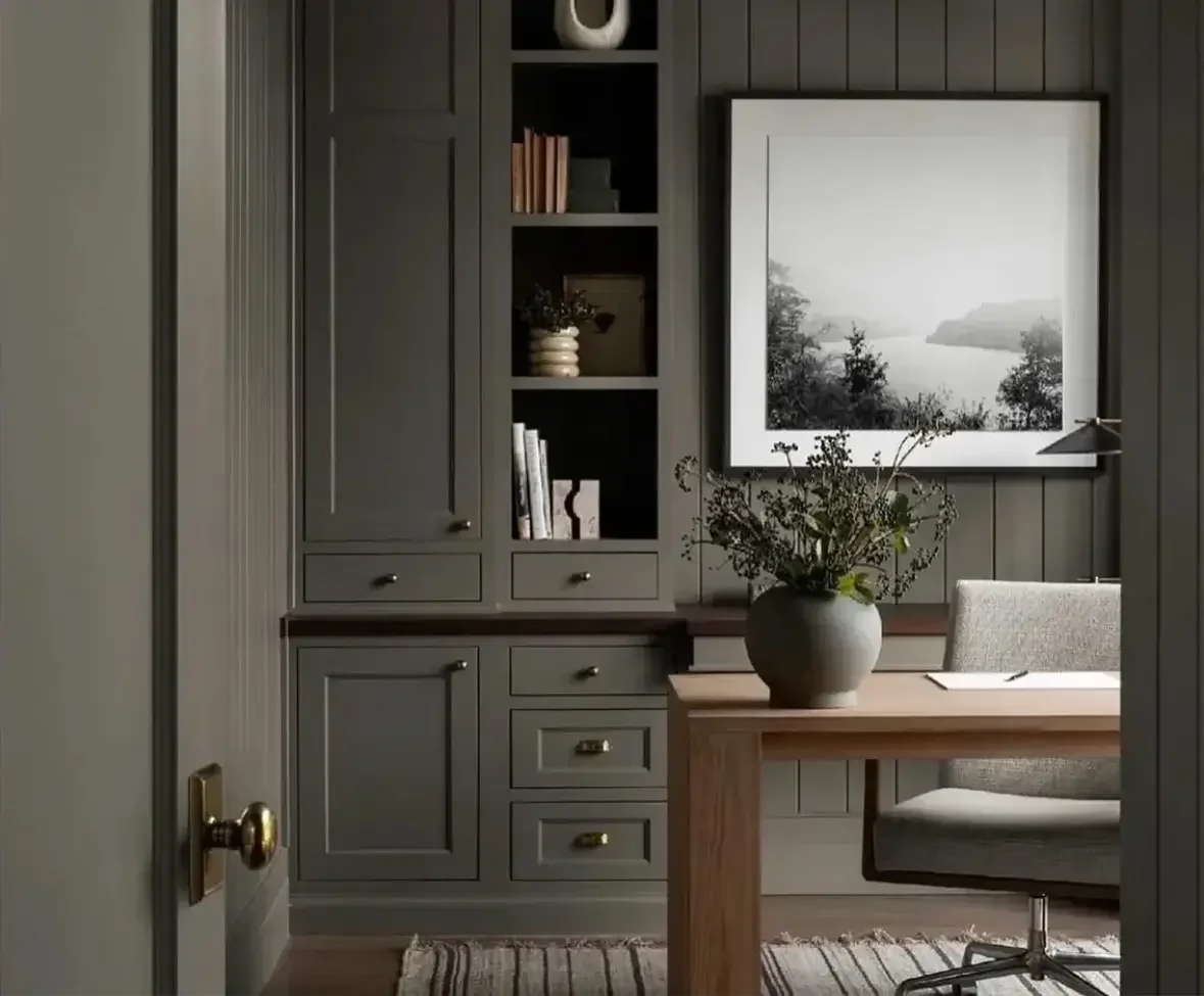 Home Office Built Ins Cabinets