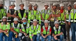 Group of UMC HVAC and Plumbing employees in group photo