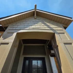 Hardie Board, shingles and stone veneer siding installation in Layton, Utah
