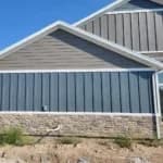 Stone veneer and Hardie Board installation in Highland, Utah