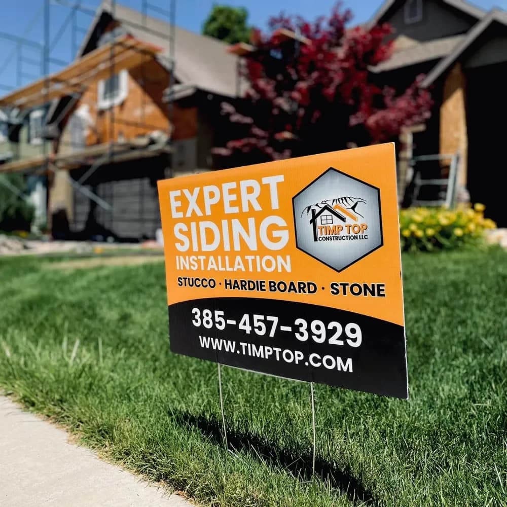 Siding replacement project in Sandy, Utah
