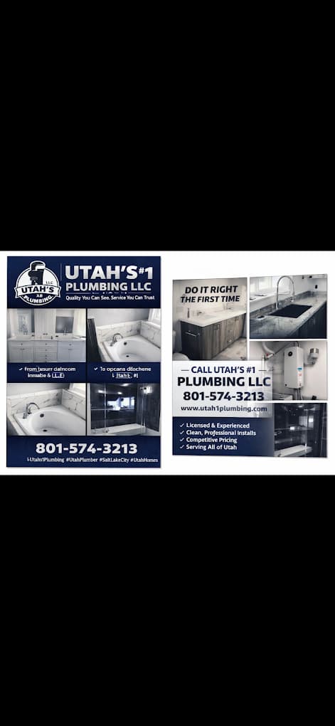 Utah's #1 Plumbing portfolio photo