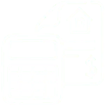 A calculator close to a document with a logo.