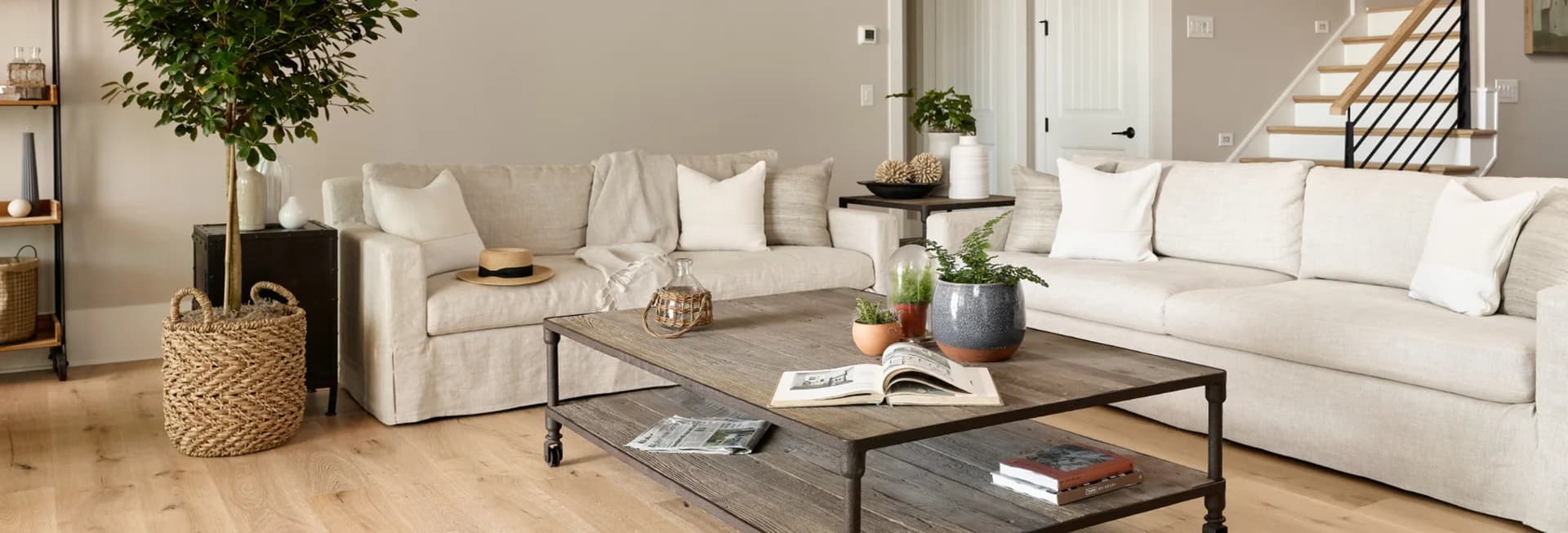 Interiorss with luxury vinyl plank flooring installed by Floors Alive, Inc in Bunnell, FL