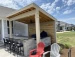 Modern Outdoor Kitchen Installation Fishers, IN
