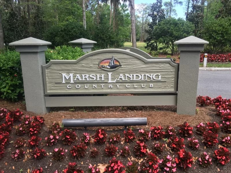 Ponte Vedra Beach Commercial Painting At Marsh Landing Country Club