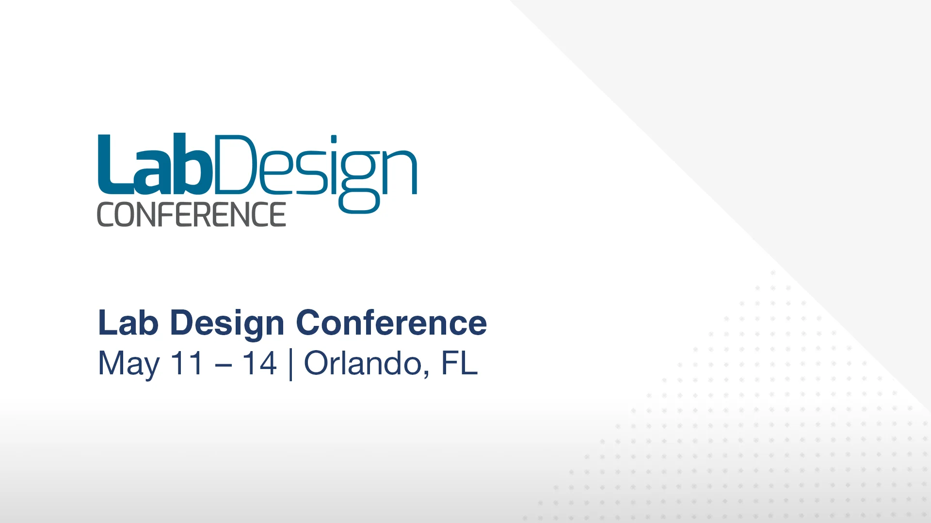 Lab Design Conference