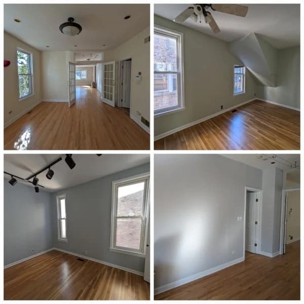 Before and after room painting lincoln square chicago