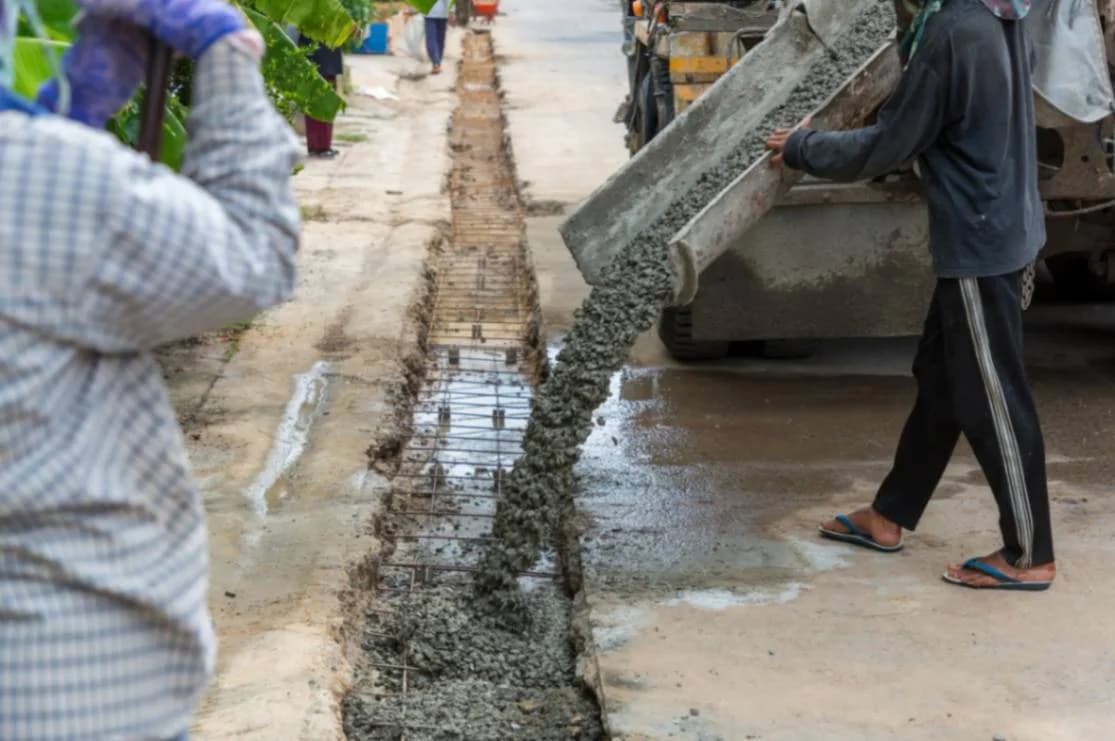 Commercial concrete contractor