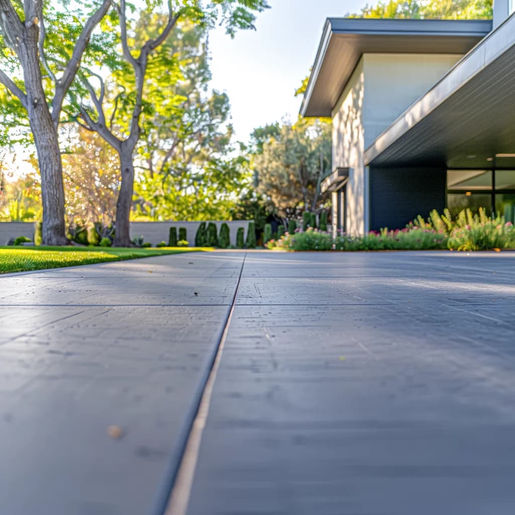 concrete driveway in Atlanta