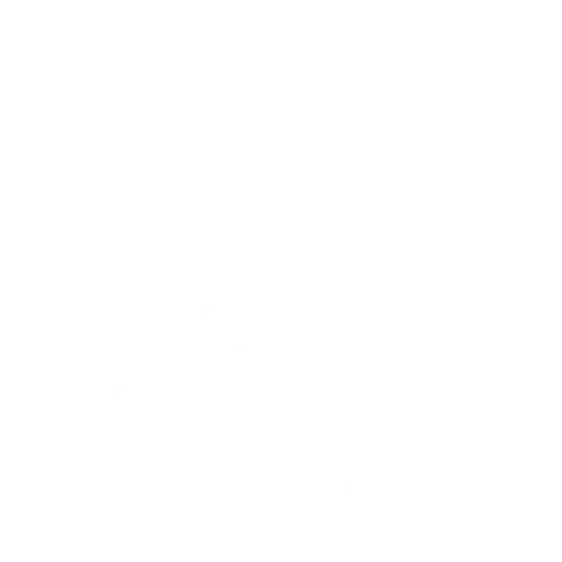 White icon with broom and dustpan.