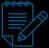notepad and pencil icon