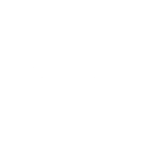 White icon of a floor with stars and circles