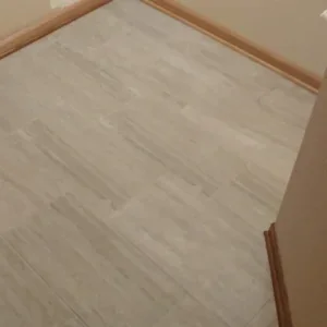 service 2 newly installed porcelain tiles flooring