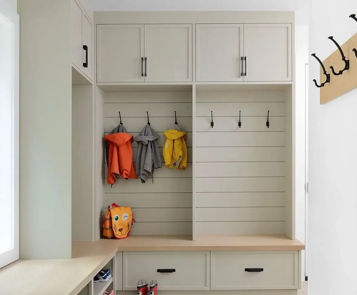 Custom Mudroom cabinets