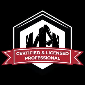 Certified and Licensed Professional badge