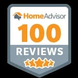 HomeAdvisor – 100 Reviews