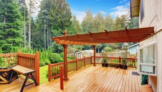 deck landscaping