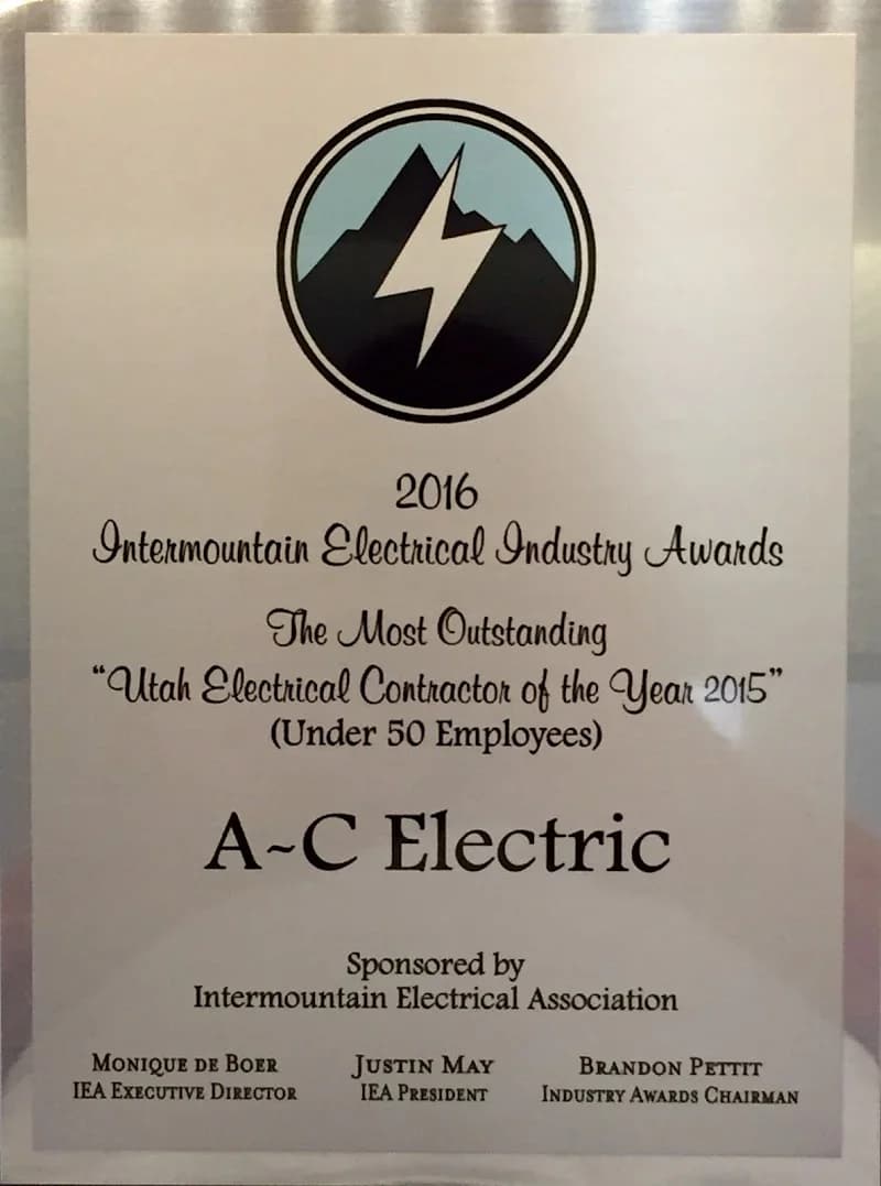 AC Electric portfolio photo