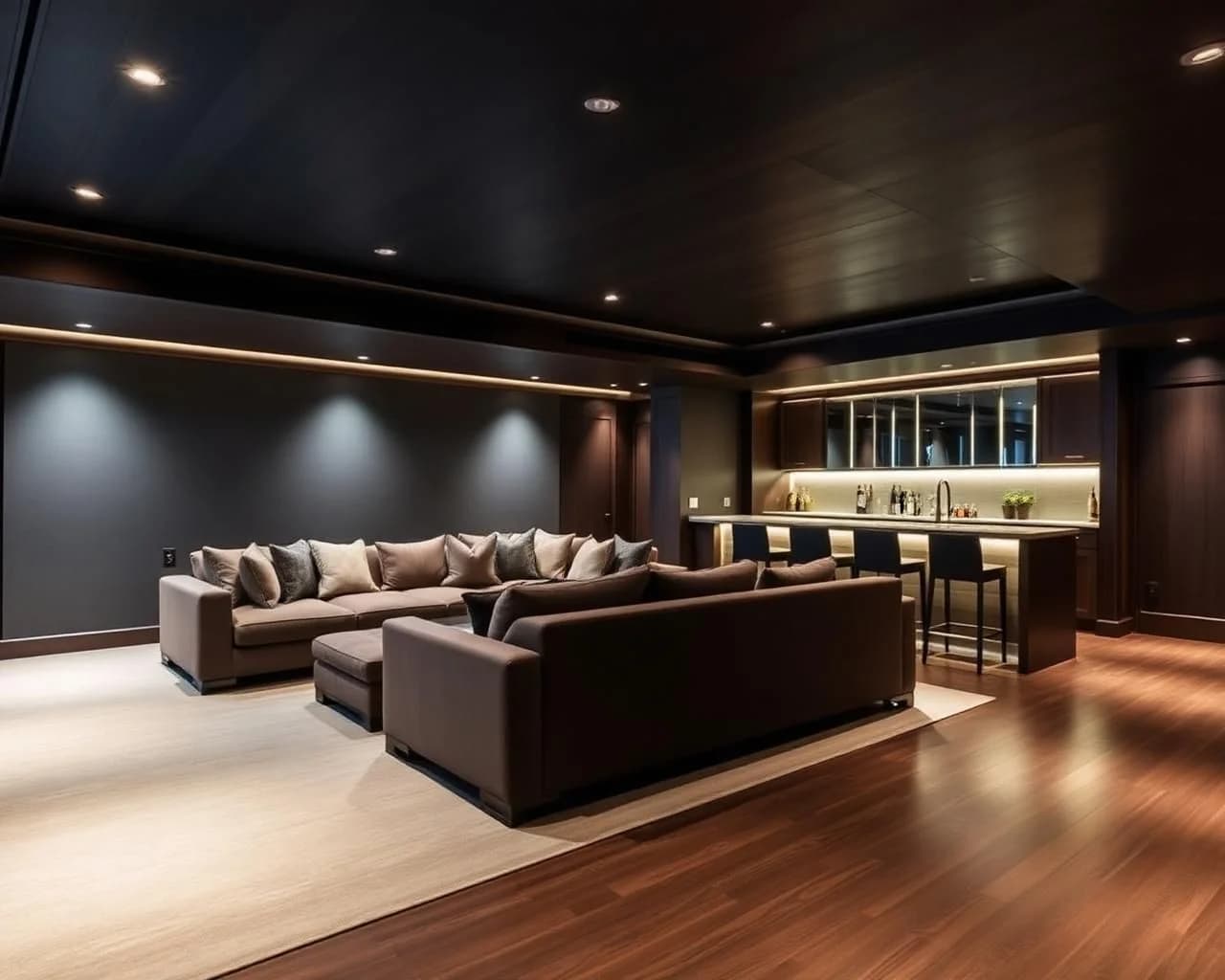 Basement Finishing projects by Alpha Wolf Construction