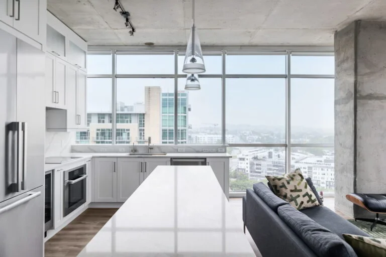 Island Kitchen Living Room