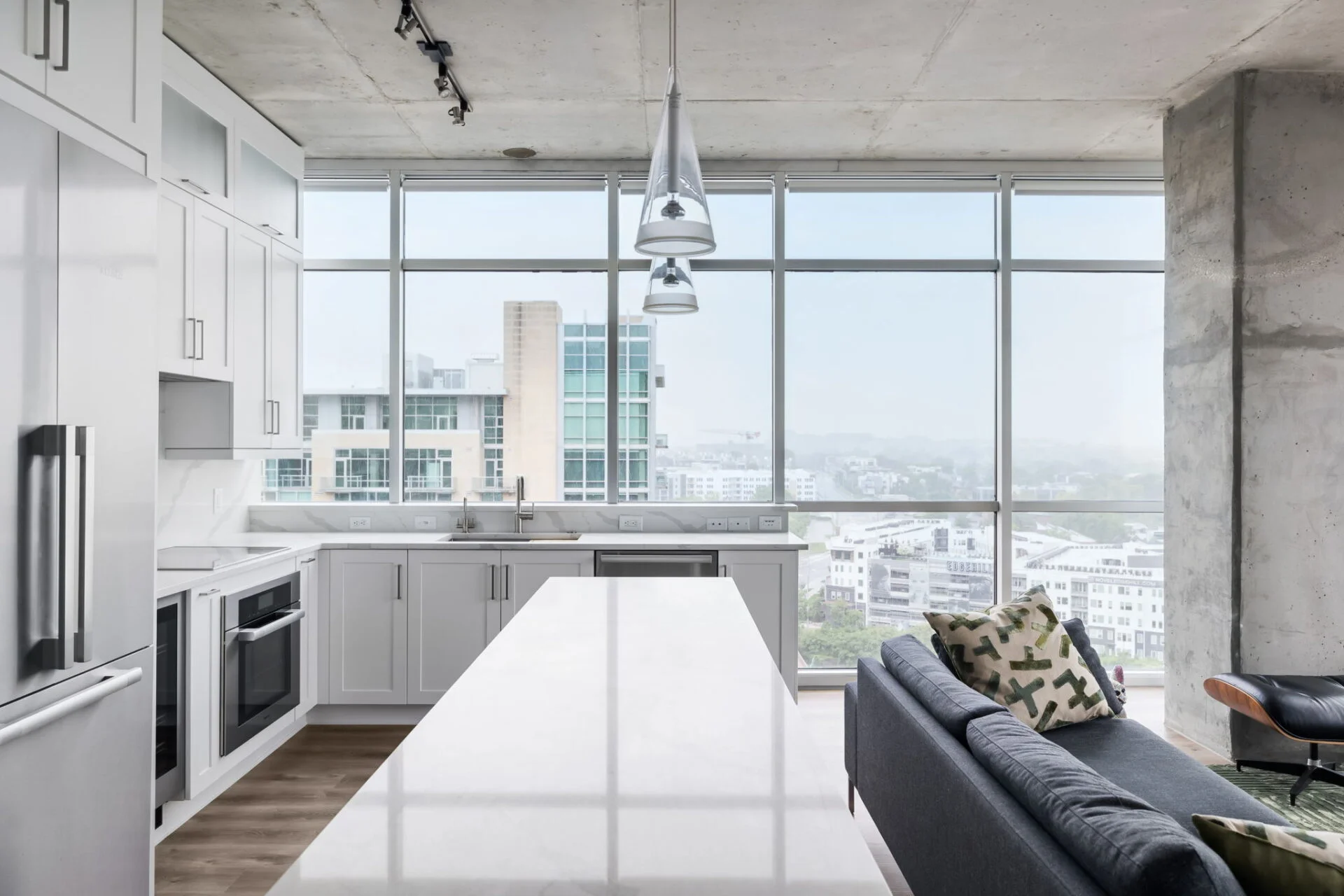Island Kitchen Living Room