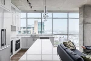 Island Kitchen Living Room