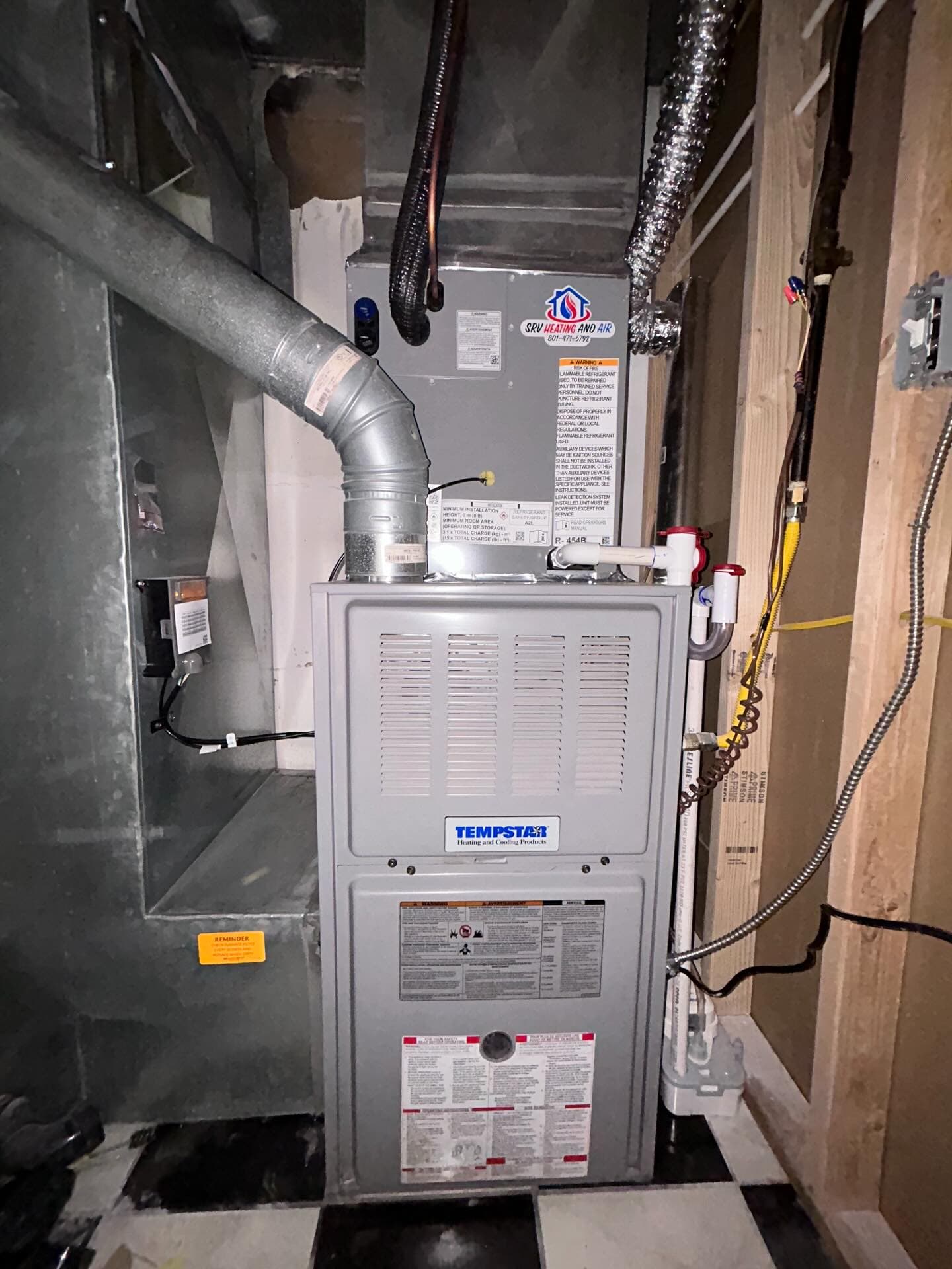 SRV Heating and Air portfolio photo