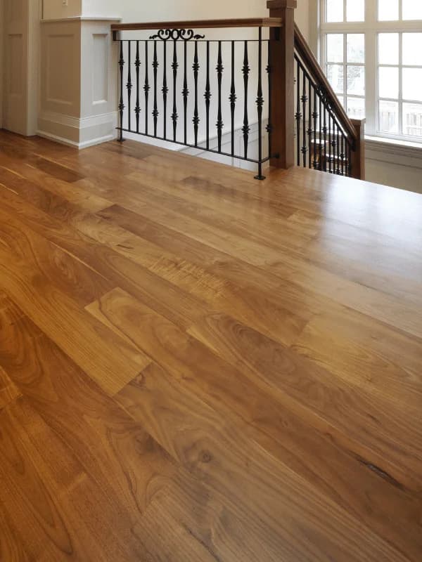baltimore home with hardwood flooring in hallway
