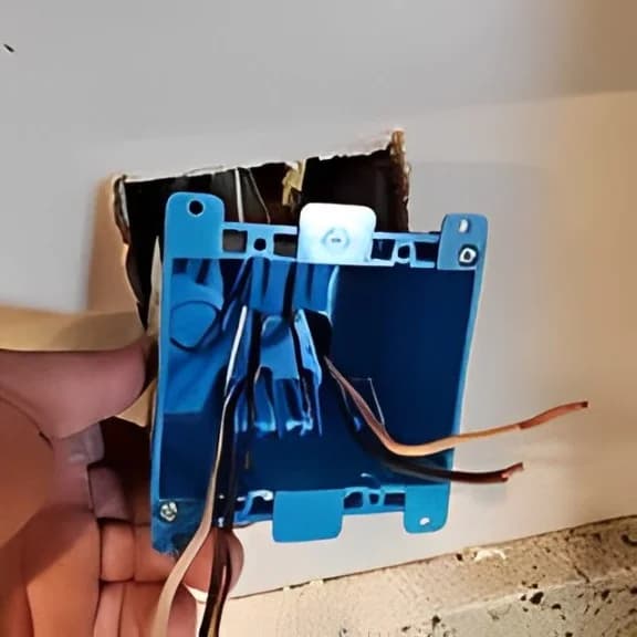 Add a plug into an existing wall