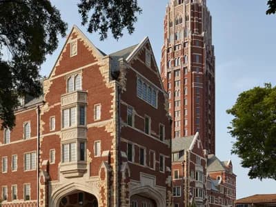 Vanderbilt student housing campus building with ornate masonry
