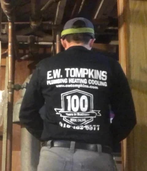 E.W. Tompkins Plumbing Heating Cooling portfolio photo
